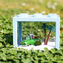 내가 직접 고르는 마리모 키우기 세트 (피규어 88종), 2.마리모 어항, 03_원형마리모유리병