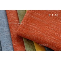 린넨원단 린넨천 고급컬러 소파커버 베개커버 쿠션커버 포장지 린넨앞치마, 오렌지