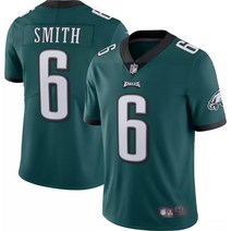 NFL 필라델피아 이글스 6번 드본타 스미스 럭비 미식축구 저지 유니폼