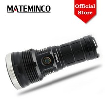 해루질써치 mateminco mt70 크리어 xhp70.2 led 6000 긴 수중렌턴, 중성 흰색