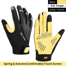 서쪽 자전거 타기 스포츠 사이클링 장갑 터치 스크린 남성 여성 mtb 자전거 장갑 승마, m, 협력사, 209 풀 옐로우