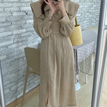 몬말리 10/16 빨간 머리 앤 도트 슬릿 치마 원피스 (6177700)