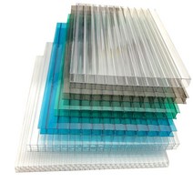 복층렉산 복층폴리카보네이트 지붕 투명 보드, 투명 2100x6000x6mm