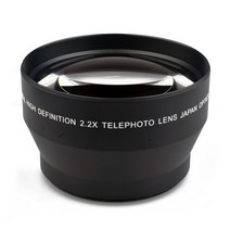 호환 텔레컨버터 익스텐더 콘버터 렌즈 앰프가 있는 67mm 전문 텔레컨버터 렌즈 소우주 드롭 배송을 위해 2.2x 다층 코팅된 storaeg 백, 없음