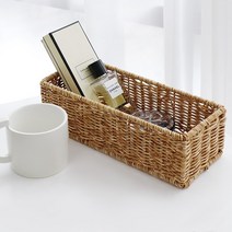 네이쳐리빙 데이지가든 내츄럴 라탄 바구니(XS), 단품, 1개