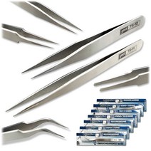 GOOT 정밀핀셋 비자성 TS- TWEEZER 모음 스텐레스집게, TS-14 (극세타입)