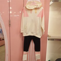 로엠걸즈 SH02 후드티 요꼬레깅스 세트(핑크) RGSM2281C