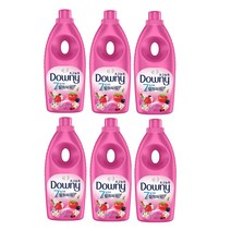 다우니 초고농축 핑크 베리베리와 바닐라크림향 본품, 1L, 6개