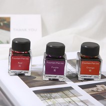 딥 펜 컬러 만년필 잉크 25ml 펜잉크 캘리그라피 병잉크, 블루