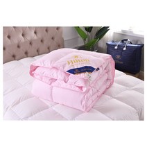 TAOYE 5성급 힐튼 호텔 고함량 구스 겨울 이불 오리털-Q3128HZ, 핑크