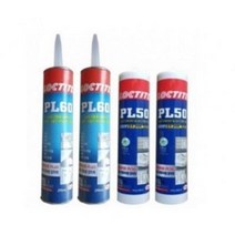 록타록타이트 실리콘 PL 50 60 백색 건축내외장용 300ml, PL60백색(건축내외장용)