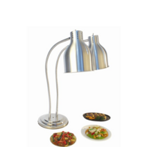 출장 뷔페 음식 보온 챠핑 한식 케이터링 푸드 워머, 18CM 하단 레드 브론즈