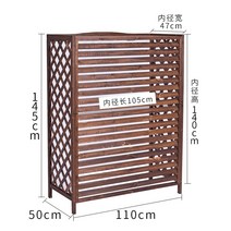 에어컨실외기덮개 실외기커버 실외기 차광막 지붕, 초고(내경 길이 105폭 47높이 140), 중간