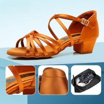 편한 탱고화 재즈 라틴 댄스 화 라인 살사 스포츠 샌들 슈즈 여성 댄스화 신발 흰색 구두, 30 (  200 mm  ), 골드