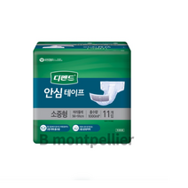 디펜드 남녀공용 안심플러스 언더웨어 성인기저귀 중형, 0  56~91cm (SM)/소중형, 100개, 11개입