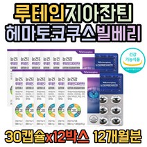 대용량 루테인 빌베리 블루베리 항상화 지아잔틴 눈 지아잔틴 눈 에 좋은 도움 구리 셀레늄 세포 보호 면역 산패방지 비타민 A C B 헤마토코쿠스 해바라기유 함유 부모님 수험생 추천