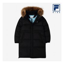 휠라키즈 매직 3IN1 디터쳐블 롱 다운자켓 (FK2DJA4765X_BLK)