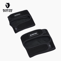 블랙야크 등산무릎보호대 좌 우 세트 무릎날개 (남여공용), BLACK, M (좌우세트)