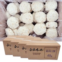 감자 고로케 산토미야 2kg 40g*50개 냉동 대용량 튀김 업소용 식자재 크로켓 포테이토 식자재, 4개