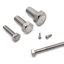 스텐 육각 볼트 SUS 너트 미리 인치 머신 규격 M4 부터 M24 5/16 부터 3/4, M20(20mm), 140mm