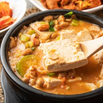 냄새 안나는 착한 청국장 찌개 5세트(2인분팩)+육수팩 증정 쌀밥에 청국장 반찬뜰, 청국장 ( 150g X 5팩 )