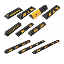 주차방지턱 스톱바 고무 차고 뒷바퀴 카스토퍼 반사, 15.2미터길이의두꺼운로케이터