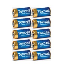 텍셀(Tekcell) CR123A 카메라건전지, 1개입, 10개