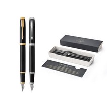 PARKER 파커 아이엠코어 락카 블랙 만년필 2색 택1, 흑색GT, F