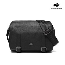 BISON DENIM 바이슨데님 남자 남성 수제 가죽 크로스백 아이패드 작은 서류가방 N20012-1B