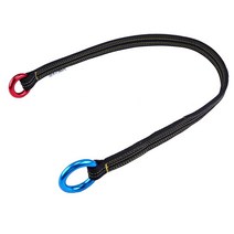 Tree Arborist 마찰 세이버 나무 등반 캄비움 루프 벨트 슬링 회수 가능한 앵커 89.9cm/109.2cm(35.4인치/43인치), 110 cm