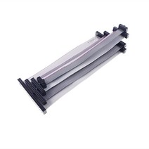1 Pcs 1.27 MM IDC 소켓 익스텐션 플랫 리본 케이블 6 8 10 12 14 16 18 20 24 30 34 40 44 50 60 68 80 핀, 05 12 Pin 2c6