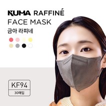 [Live 30매] 금아 라피네 미세먼지 황사방역 마스크 KF94, KF94그레이, L