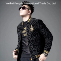 십전십미 가을 겨울 남자 점퍼 자수 야구복