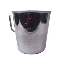 MDG3479 스텐 계량컵 4000cc 베이킹 눈금 요리 이유식 용량컵 스텐계량컵/계량스푼/비커/파이렉스계량컵500, 상세페이지참조()