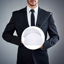 봉제 어깨 강화제 여성용 어깨 패드 봉제 어깨 패드 분리형 어깨 패드, 하얀색