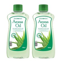 (2개)푸드어홀릭 아로마오일 알로에 465ml/리치[31280925], 단일옵션