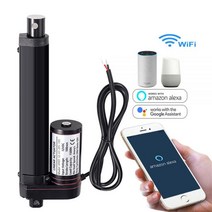 엑추에이터 직교로봇 액츄에이터 리니어모터 DC12V Wifi 선형 에큐레이터 모터 메탈 기어 전기 이동 거리 스트로크 50mm 100mm 150mm 200mm 250mm 30W 2, [08] Stroke 400mm, [03] 500N 20mm s
