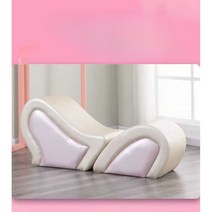 러브 체어 성인용 모텔 호텔 가성비 바운스 체위 의자, 러브체어짙은 분홍색덮개