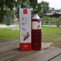 해피메이킹 문경 행복한 오미자청 엑기스 1.5L (흰설탕) 한병