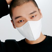 콜로레 KF94 새부리형 컬러 마스크 5컬러 정식판매점, 대형, 화이트, 20매