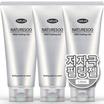 네이처수 마일드 필링젤 얼굴각질제거제 저자극 얼굴각질제거 바디필링젤 각질제거 대용량, 120ml, 3개