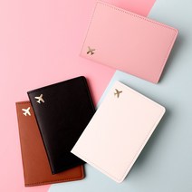 레더 트레블 슬림 여권지갑