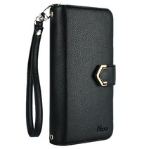 LG V50 케이스 블루민 지퍼 지갑형 닉쏘 다이어리