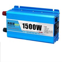 차량용 고출력 인버터 캠핑 변환기 배터리 변압기, 사인파 1500W 220V 12V