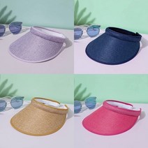 기타 모노 와이드 썬캡 UV차단 여름모자 (5color), 블랙_1300642