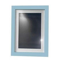 침대 프레임 저상형 더블 삽화 그림 수평 및 수직 형식 나무 학교 작업 가정 또는 사무실용 최대 50 150 항목 보관, 1pc Blue