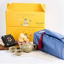 강릉 꽃한과 2호 세트 / 찹쌀 수제한과 / 수제찹쌀강정 / 명절선물, 1개, 410g