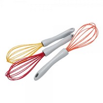 실리콘 거품기 휘퍼 베이킹거품기 1P, 머스타드