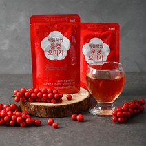 박종락의 문경오미자 오미자 엑기스 즙 청 원액 추출물 쉬잔드린 차 파우치 30개 GAP 해썹인증, 1박스, 1개