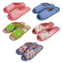 퀼트 면 실내화 거실 사무실 공부방 유치원 어린이집 선생님 슬리퍼 실내용 덧신, 디자인F, 1개